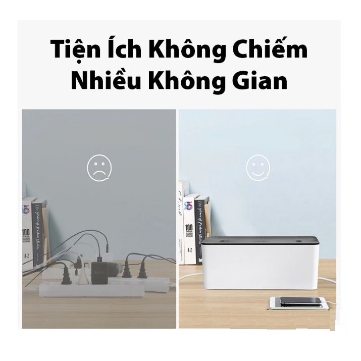 Hộp đựng ổ cắm điện thông minh chống cháy an toàn UGREEN 30397 (27.8* 12.8*13.1cm)