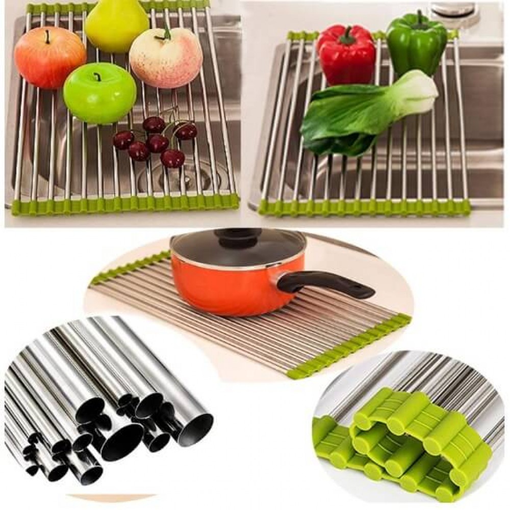 Giá gác bồn rửa để ráo nước bằng thép không gỉ