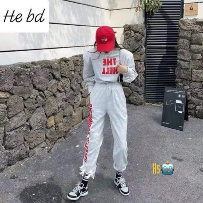 Bộ The Hell Chất Liệu Nỉ Chân Cua | BigBuy360 - bigbuy360.vn