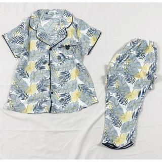 Pijama Lụa Đũi Cộc Tay Quần Dài Bigsize