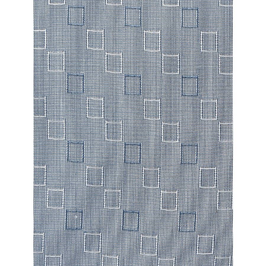 Áo Sơ Mi Nam Dài Tay Owen AR23376D Somi Công Sở Cao Cấp Màu Xanh Họa Tiết Ô Vuông Trắng Dáng Suông Có Túi Chất Sợi Tre | BigBuy360 - bigbuy360.vn