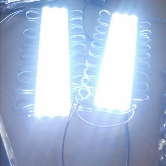 Led hắt 3 Bóng 2835-6113 ánh sáng màu trắng, vàng nắng Vỉ 20 thanh 3 Led điện áp 12V