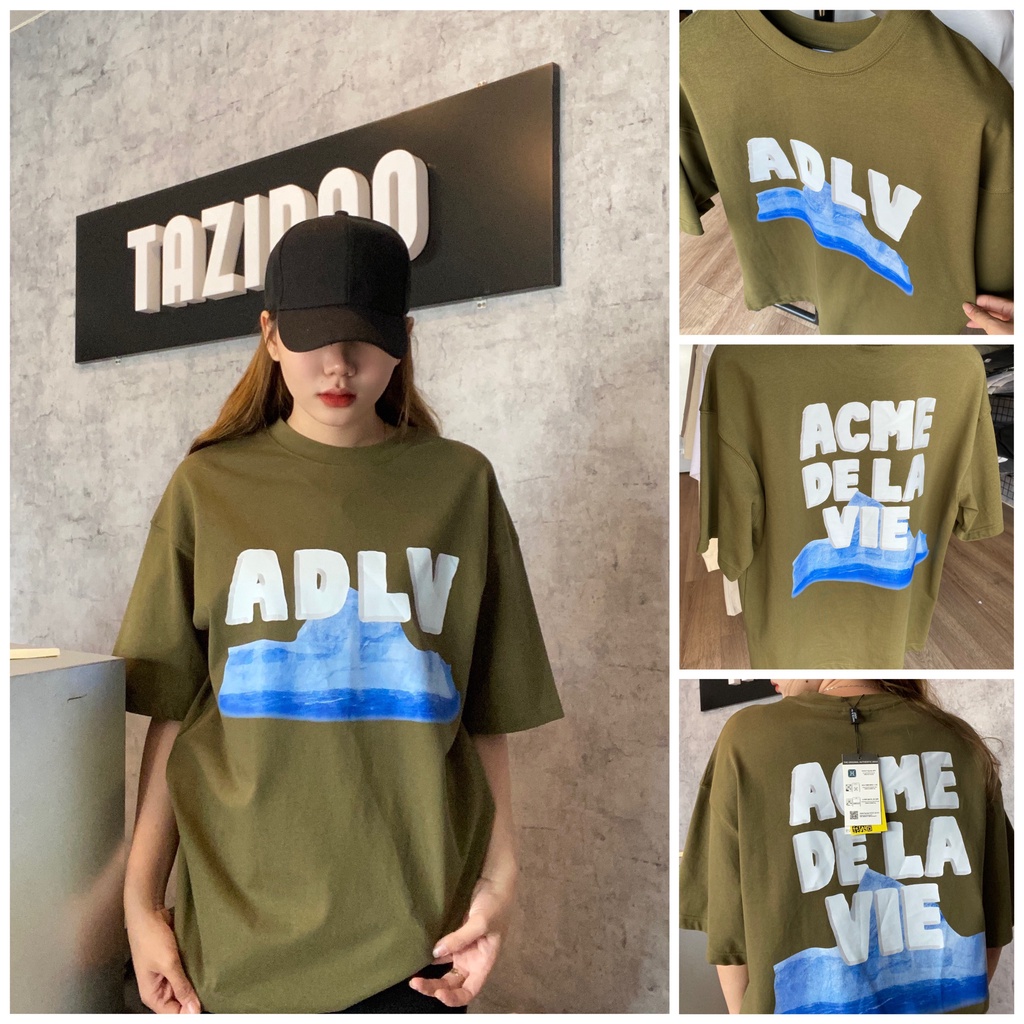 🎉{BEST QUALITY} - Áo thun Adlv ss21 băng giá ,ÁO THUN UNISEX ,ADLV TEE SS21