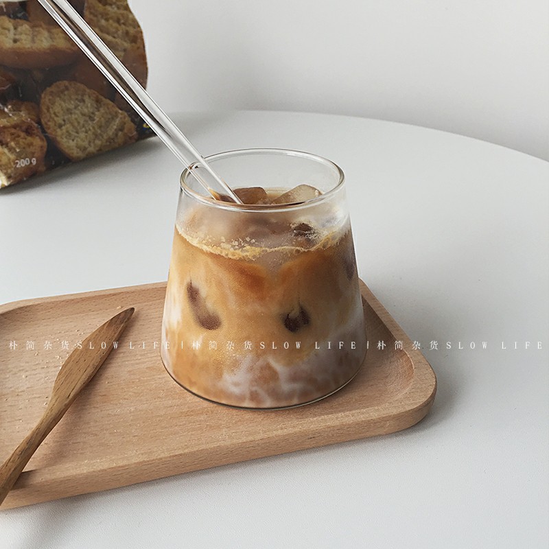 Ly thủy tinh thiết kế sang trọng - thích hợp chụp ảnh decor - chất liệu cao cấp chịu nhiệt sử dụng được trong lò vi sóng