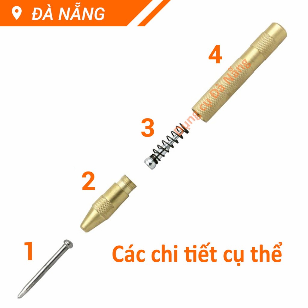 Đục, bông tu lấy dấu tự động 130mm