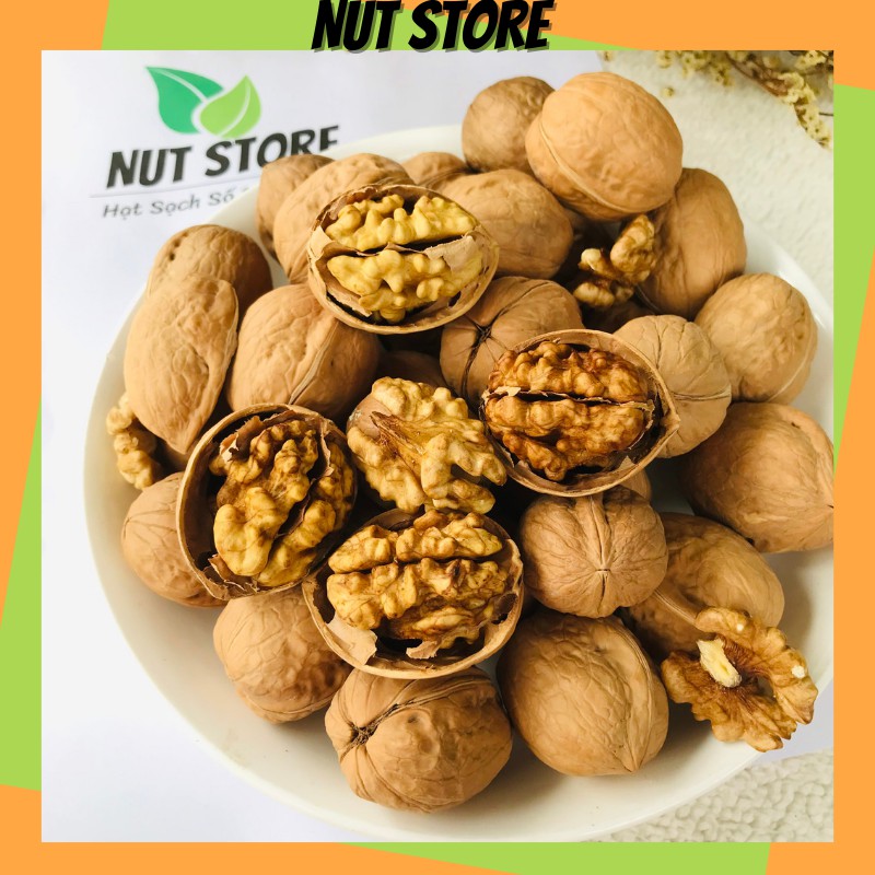 Quả óc chó vàng Nut Store 1 kg - Tặng kìm tách óc chó