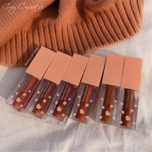 Son Kem Lì KISS BEAUTY Sweet Lipgloss Thái Lan Xả Kho