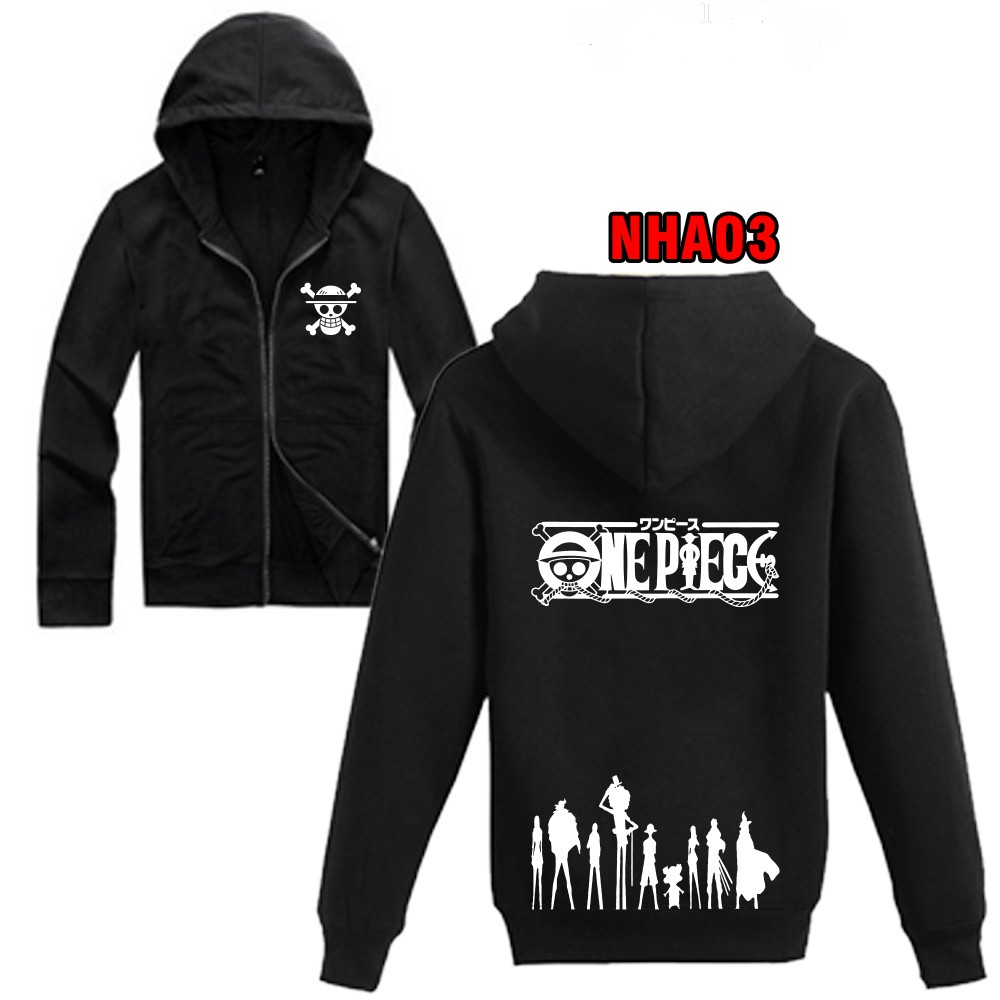 BÁN CHẠY - Áo khoác nỉ băng One Piece đẹp chất lượng