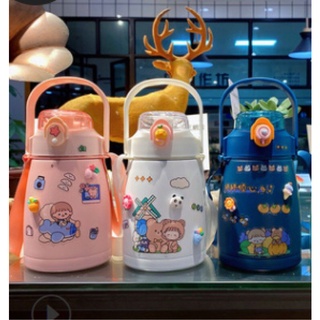 Bình Nước Giữ Nhiệt Cute, Bình Nước Giữ Nhiệt 850ml (Inox 304 không rỉ)