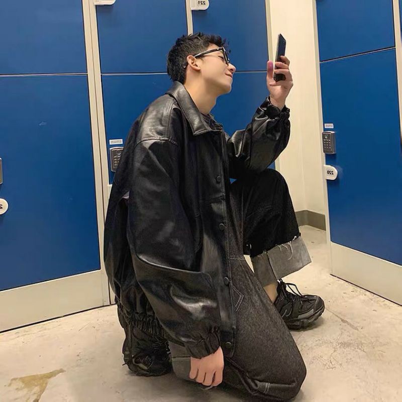 ORDER áo khoác da ulzzang cá tính