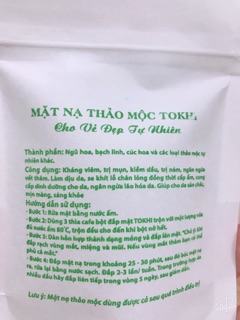 Mặt nạ thảo dược TOKHI