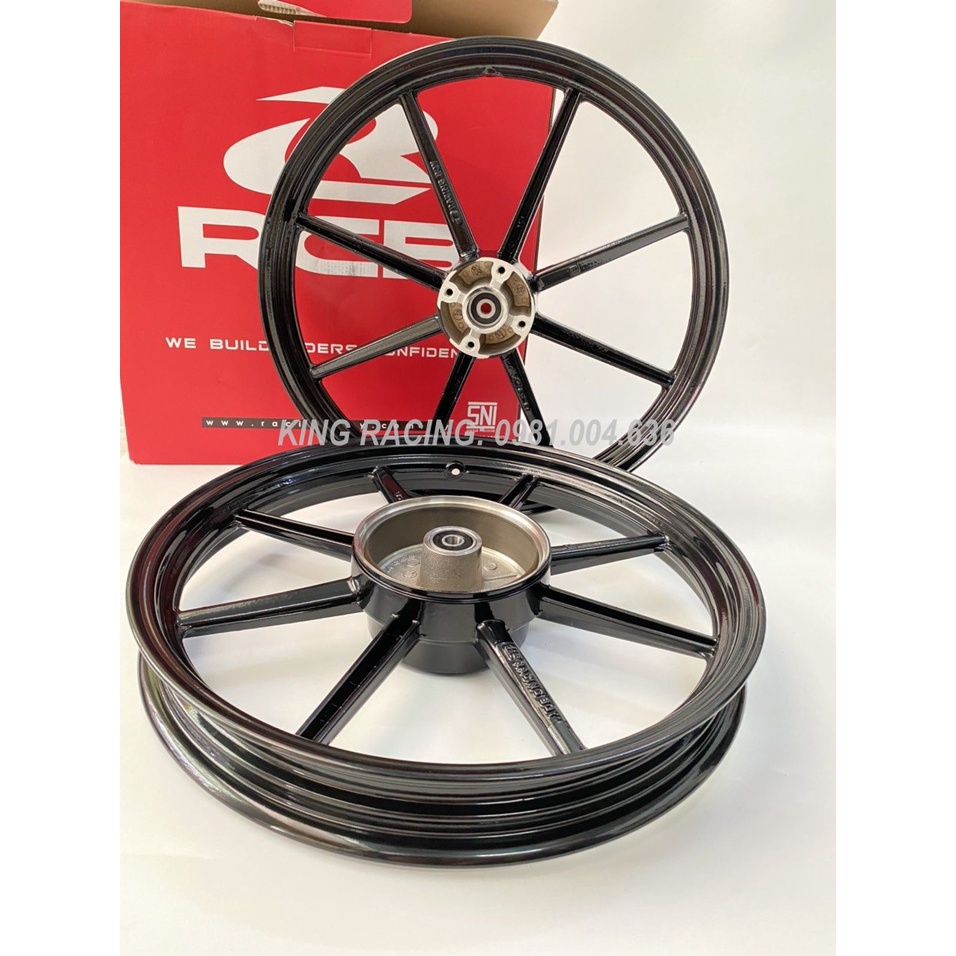 CẶP MÂM-VÀNH ĐÚC 8 CÂY 1 ĐĨA HÀNG CHÍNH HÃNG RCB GẮN ZIN  SIRIUS,JUPITER ,EXCITER 2006-2010,...