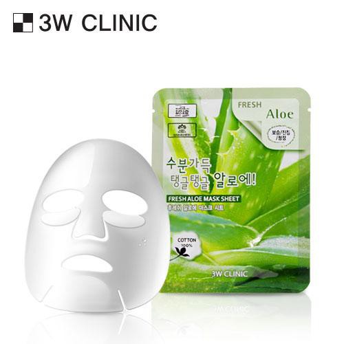 Combo 5 mặt nạ Fresh  Aloe Mask Sheet giá 40000 đồng