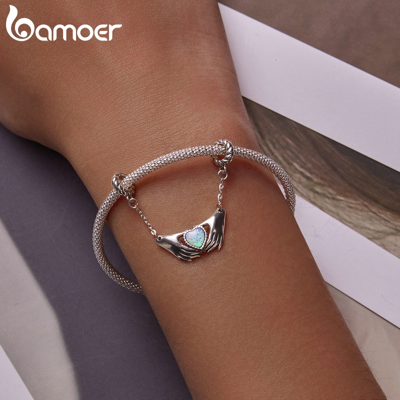 Vòng tay Bamoer BSC597 bằng bạc 925 thời trang