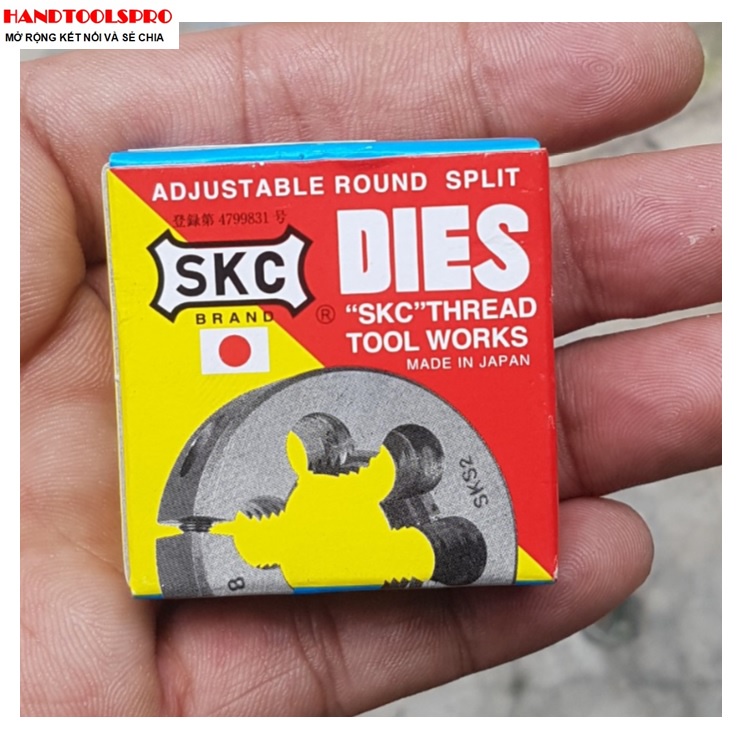 Bàn ren taro hệ mét NHẬT BẢN SKC đủ size từ M3 ===> M24x 3.0mm