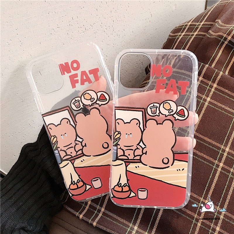 Ốp điện thoại TPU hình gấu dễ thương cho iPhone 7plus 11 Pro Max SE 2020 iPhone 6 6s 7 8 Plus iPhone XR X XS MAX | BigBuy360 - bigbuy360.vn