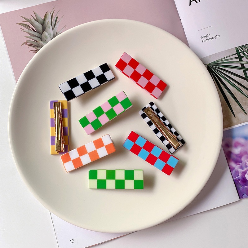 1 Kẹp Tóc Mỏ Vịt Nhiều Màu Sáng Tạo