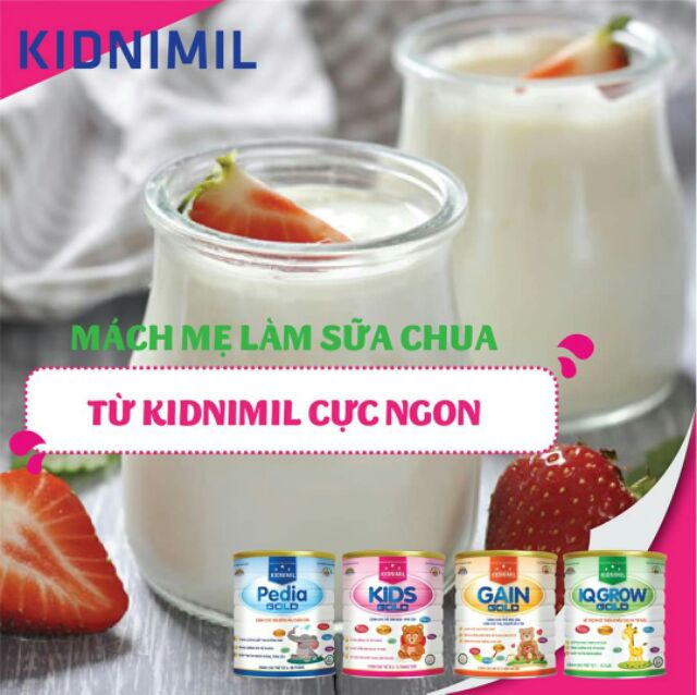 SỮA KIDNIMIL KIDS GOLO 900G