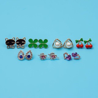 Set 7 đôi bông tai bt11