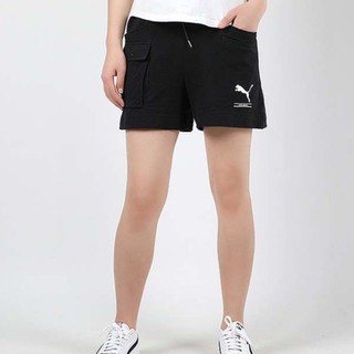Quần short thể thao Puma vải cotton thoải mái cá tính cho nữ