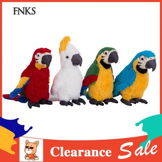 Đồ chơi gấu bông mềm mại 25cm hình con vẹt cho trẻ