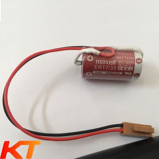 Pin Maxell ER17/33 _Pin ER17/33; Pin nuôi nguồn PLC Maxell ER17/33 lithium 3.6v 2/3A 1600mAh _Xuất xứ Nhật