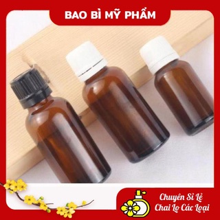 Lọ Chiết Serum ❤ Lọ đựng tinh dầu nắp vặn trắng chiết serum