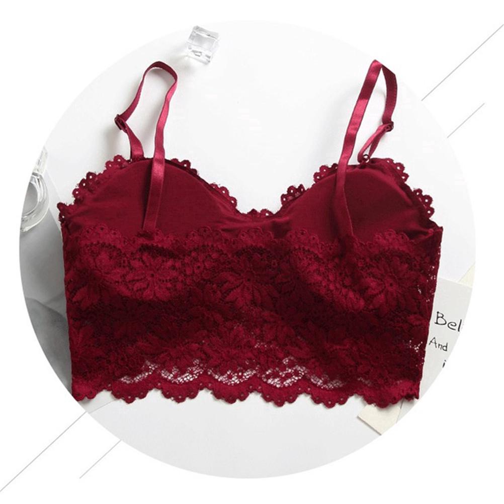Áo ngực 2 dây nữ phối ren
