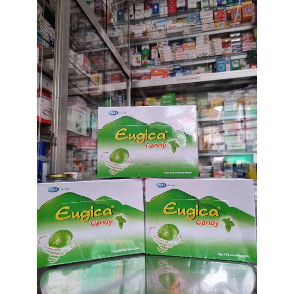 Kẹo Eugica Candy hộp 100 viên