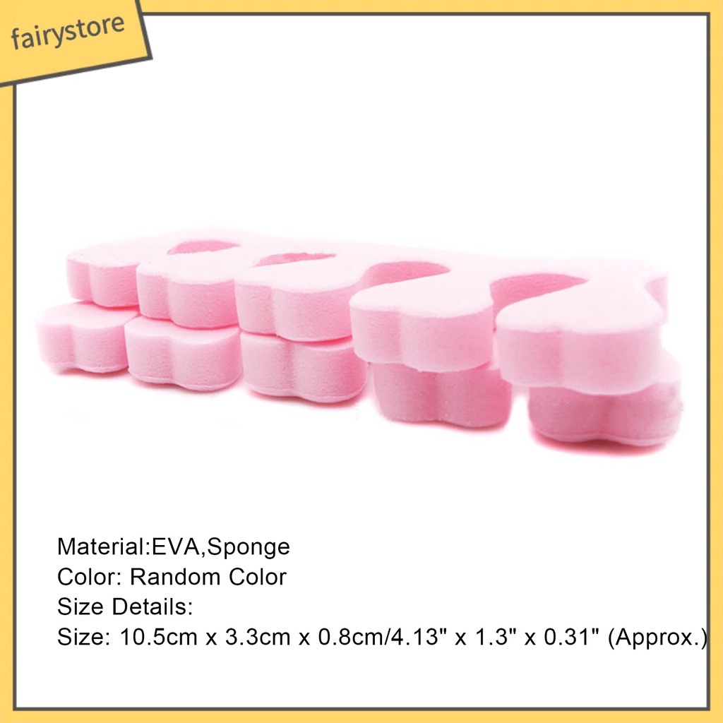 Set 10 dụng cụ tách ngón tay chân làm nail chuyên dụng