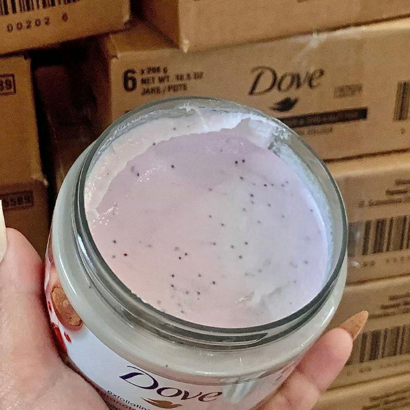 [ Bản Mỹ] Kem tẩy da chết toàn thân Dove Exfoliating Body Polish 298g