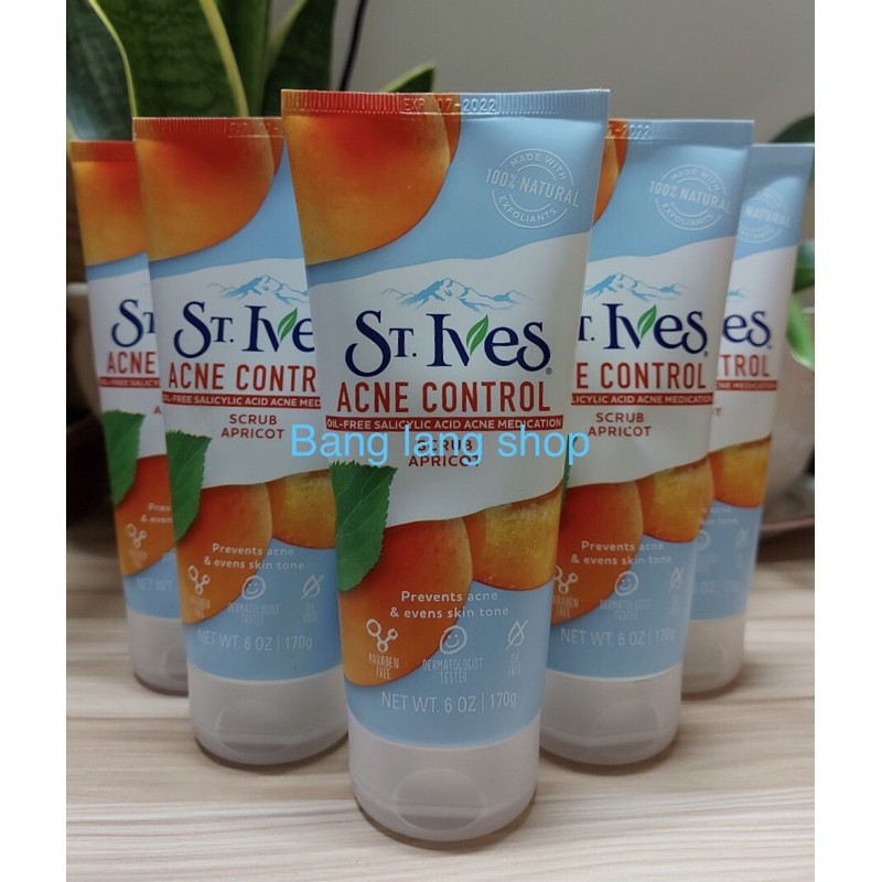 Sữa Rửa Mặt Tẩy Da Chết St.Ives Fresh Skin Apricot Scrub