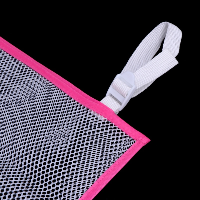 Túi Lưới Đựng Tã Dạng Treo Có Khóa Kéo Sức Chứa Lớn Dễ Thương