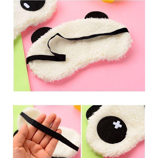 Mặt nạ che mắt ngủ Panda  dễ thương / Miếng che mắt khi ngủ