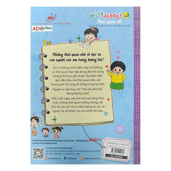 Sách - Hello Jadoo (Tập 3) Thói Quen Tốt Gigabook