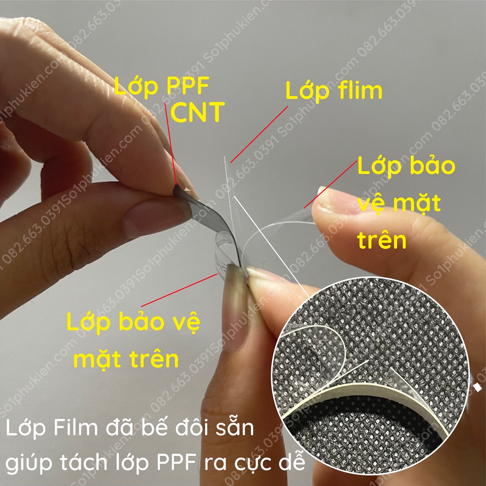 Dán chống nhin trộm Oppo Reno 7 4G dẻo nano (cường lực dẻo 9H) &amp; PPF (6H, tự phục hồi vết trầy)