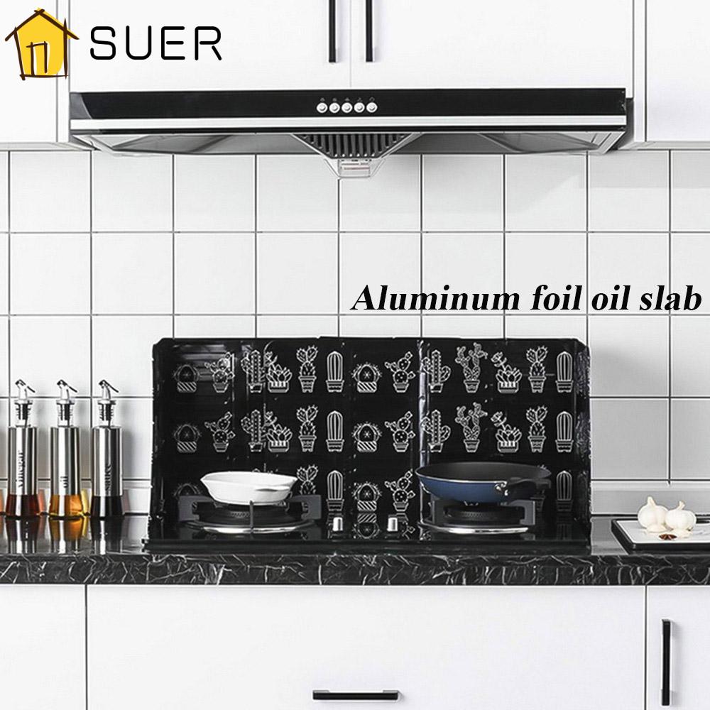 Miếng Chắn Chống Bắn Dầu Có Thể Gấp Gọn Bằng Lá Nhôm Mới Cho Nhà Bếp