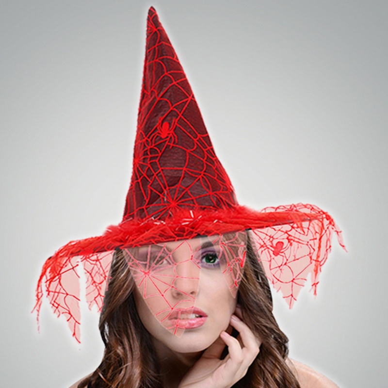 Nón Phù Thủy Hóa Trang Halloween Cho Nữ