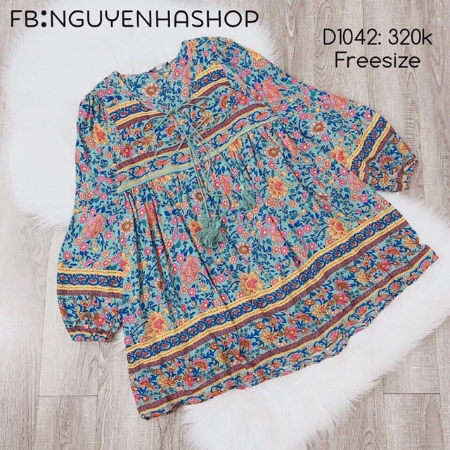 ĐẦM BABYDOLL THỔ CẨM