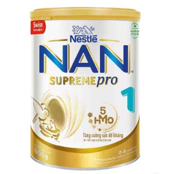 Sữa bột Nestle NAN SUPREME PRO Số 1 800G ( Mẫu Mới )_Subaby