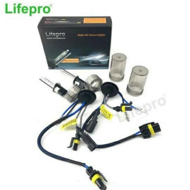 [Giảm giá]  BỘ BÓNG ĐÈN XENON LIFEPRO 55W H1 6000K + BALLAST