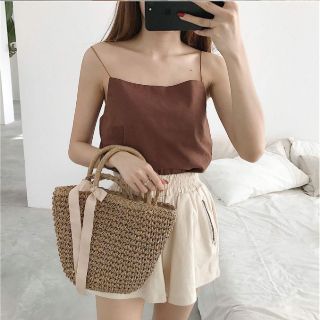 [Style Vintage] Túi đan sợi cọ loại 1