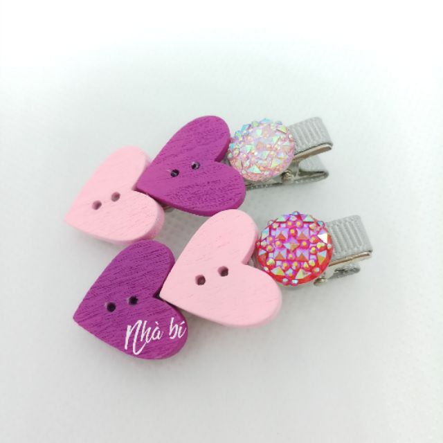 Set kẹp tóc cho bé