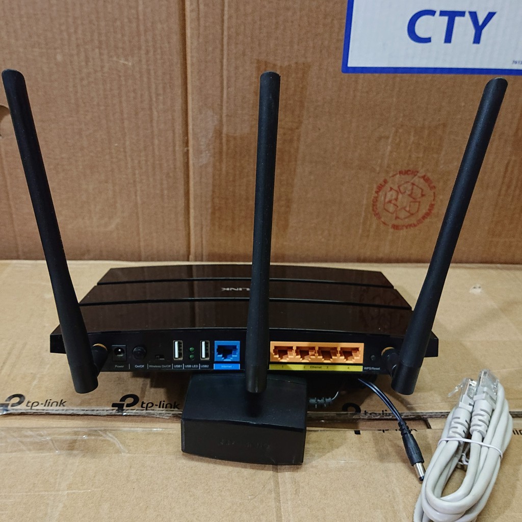 Bộ phát wifi Tplink TL-WDR4300 dual band 750Mbps gigabit đẹp