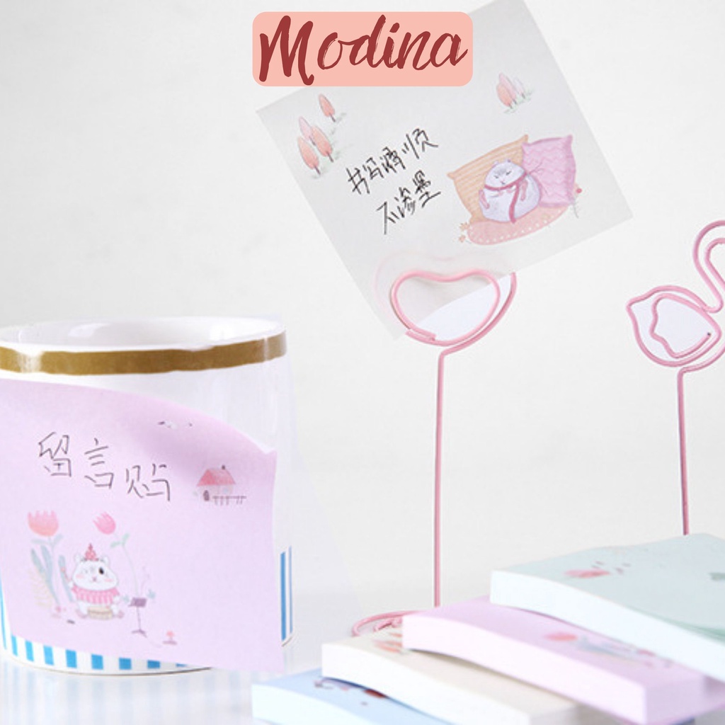 Kẹp giấy để bàn trang trí siêu cute trang trí bàn học, bàn decor tiệc sinh nhật, đầy tháng