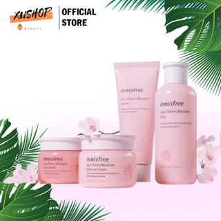 Bộ Dưỡng Da Innisfree Trắng Hồng JEJU CHERRY BLOSSOM - Chiết Suất Hoa Anh Đào