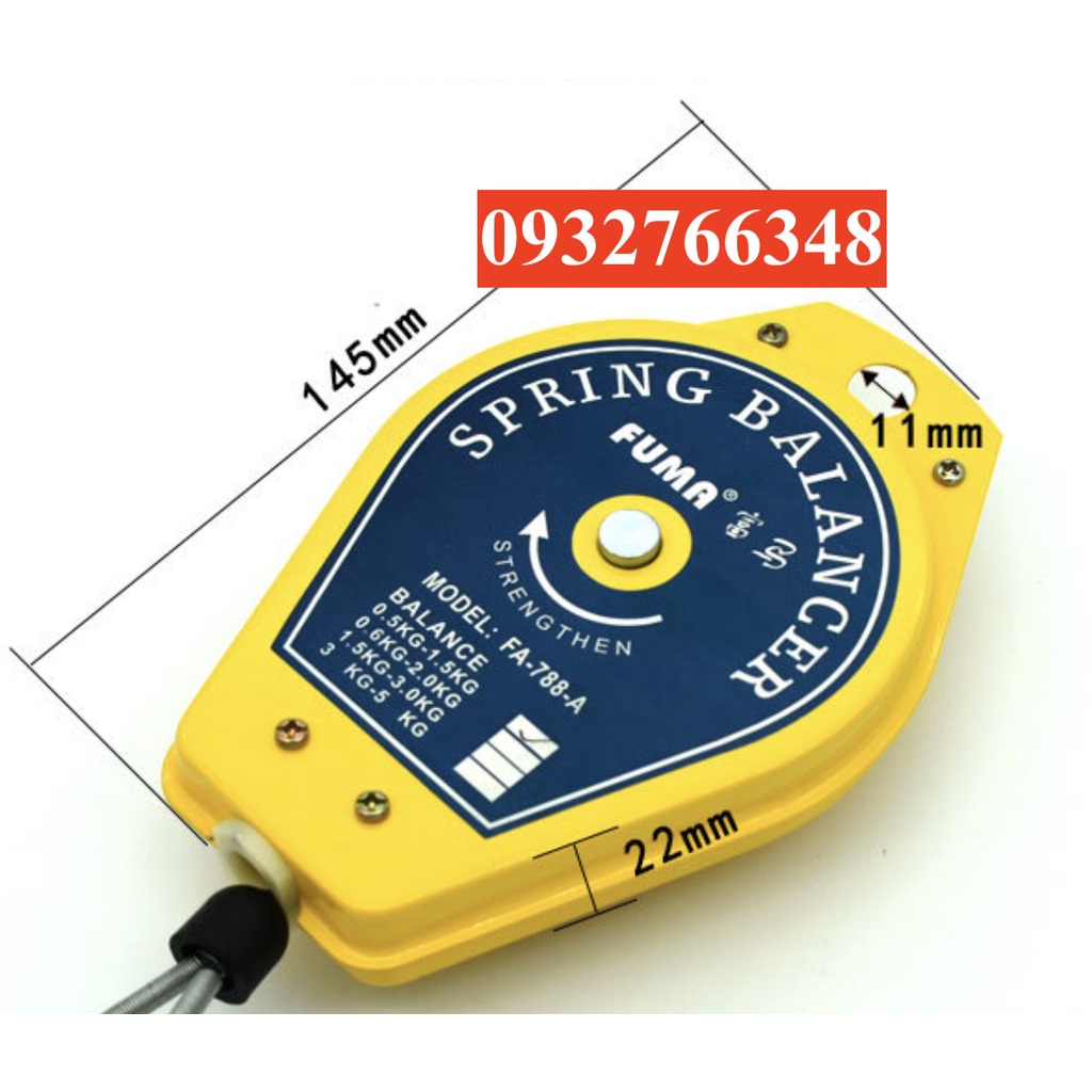 Pa Lăng Cân Bằng Dùng Cho máy vặn Vít Tự Động Spring Balancer 0.5-1.5kg