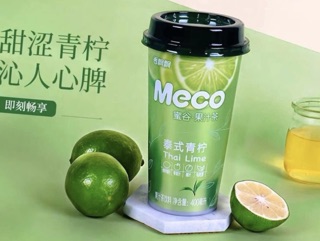 Trà hoa quả Meco: 25k/ bình