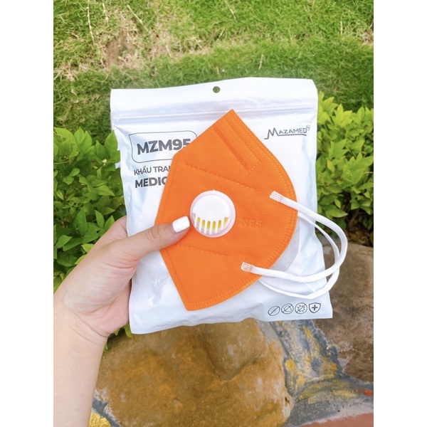 Thùng 100c Khẩu Trang Có Van N95 Cao Cấp MAZAMED