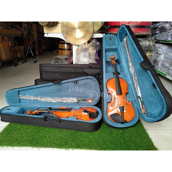 Đàn violin basswood size 3/4 dành cho người mới học full hộp